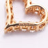 Sentimental Heart Pendant Necklace 18K Rose Gold with Diamond