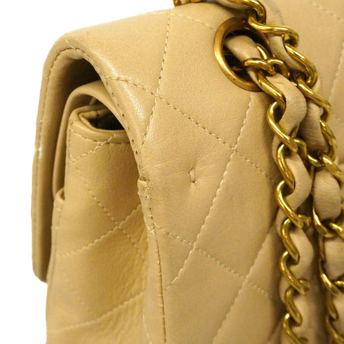 Vintage Classic Double Flap Bag Quilted Lambskin Medium