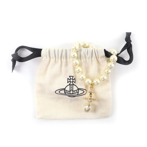 Choker Necklace Gold With Pearl Drop Orb