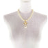 Choker Necklace Gold With Pearl Drop Orb