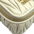 Charm Leather Beige Handbag Charm