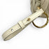 Charm Leather Beige Handbag Charm