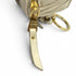 Charm Leather Beige Handbag Charm