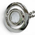 Orb Pendant Necklace Sterling Silver Small with Rhinestone