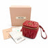 Charm Leather Red and Gold Handbag Charm