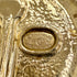 CC Logo Clip-On Earrings Gold-Tone Metal Gold-Tone Metal