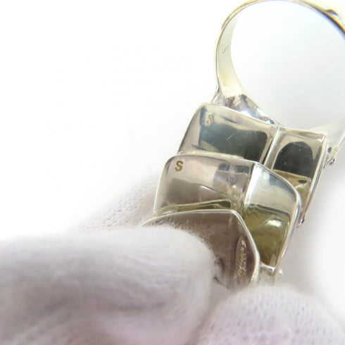 Armor Band Ring Sterling Silver Small