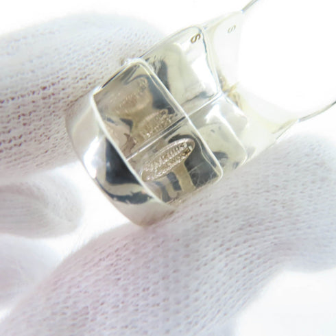 Armor Band Ring Sterling Silver Small