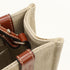Woody Tote Canvas with Leather Small