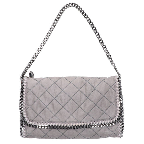 Falabella Flap Bag Quilted Shaggy Deer
