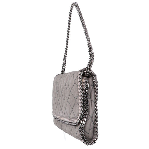 Falabella Flap Bag Quilted Shaggy Deer