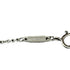 T Smile Pendant Necklace 18K White Gold