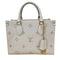 OnTheGo Tote Spring in the City Monogram Giant Canvas PM