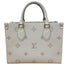 OnTheGo Tote Spring in the City Monogram Giant Canvas PM