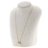 Pendant Necklace 18K Yellow Gold with Diamond and Shell