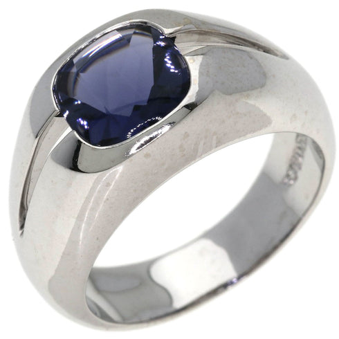 Iolite Ring 18K White Gold
