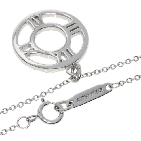 Atlas Pendant Necklace 18K White Gold