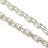 Small Link Pendant Necklace Sterling Silver