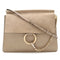 Faye Shoulder Bag Leather and Suede Medium