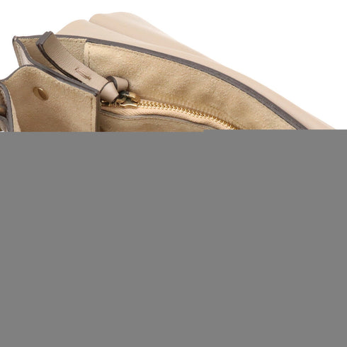 Faye Shoulder Bag Leather and Suede Medium