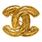 CC Logo Brooch Metal