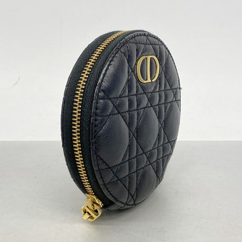 DiorAmour Caro Heart Pouch with Chain Cannage Quilt Calfskin