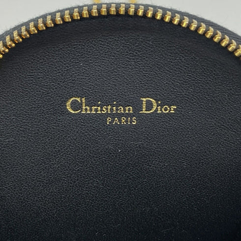 DiorAmour Caro Heart Pouch with Chain Cannage Quilt Calfskin
