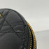 DiorAmour Caro Heart Pouch with Chain Cannage Quilt Calfskin