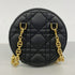 DiorAmour Caro Heart Pouch with Chain Cannage Quilt Calfskin