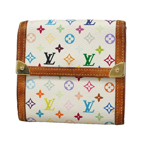 Porte-Monnaie Billets Wallet Multicolor Canvas