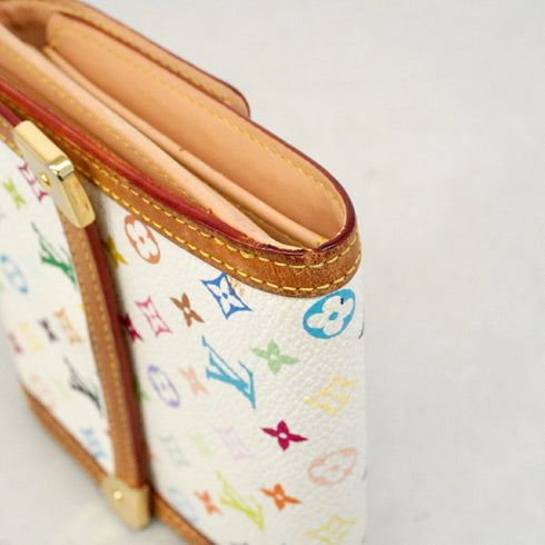 Porte-Monnaie Billets Wallet Multicolor Canvas