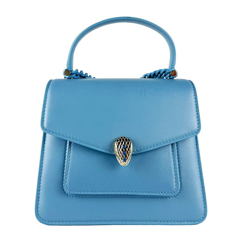 Serpenti Forever Maxi Chain Crossbody Bag Leather Small
