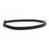 Choker Necklace Metal Black and Gold