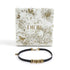 Choker Necklace Metal Black and Gold