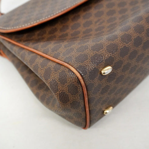 Vintage Duffle Bag Macadam Coated Canvas Medium