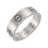 Love Ring 18K White Gold