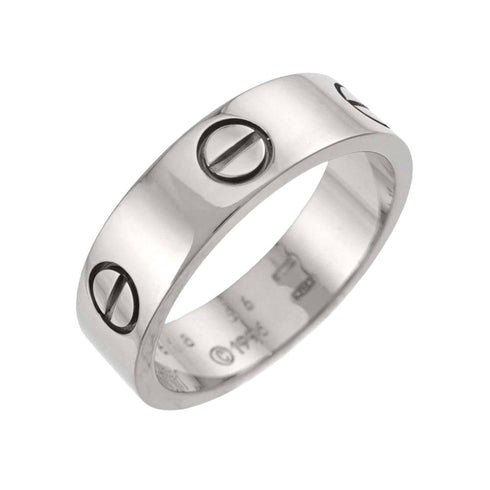Love Ring 18K White Gold