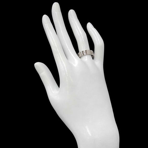 Love Ring 18K White Gold