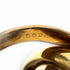 Vendome Louis Cartier Band Ring 18K Tricolor Gold