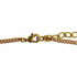 CC Logo Pendant Necklace Gold-Tone Metal