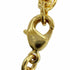 CC Logo Pendant Necklace Gold-Tone Metal