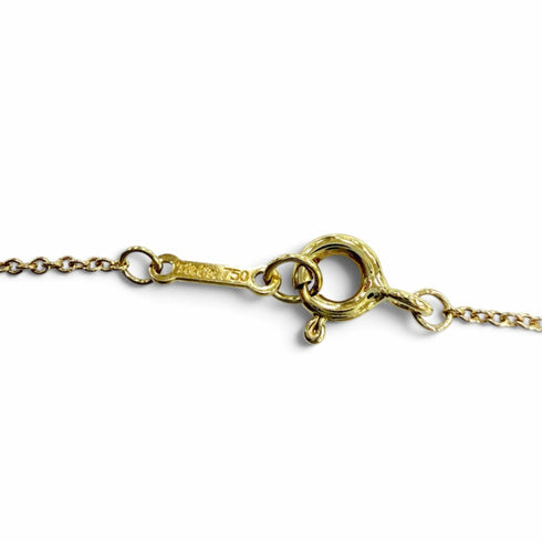 Pendant Necklace 18K Yellow Gold With Pink Tourmaline
