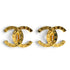 CC Logo Clip-On Earrings Metal Gold-Tone Metal