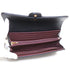 CC Gusset Classic Flap Wallet Quilted Caviar Long