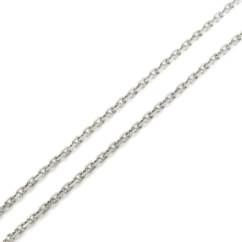Josephine Ronde Pendant Necklace 18K White Gold with Diamond