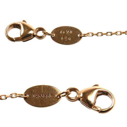 Bracelet 18K Rose Gold with Diamond and Turquoise