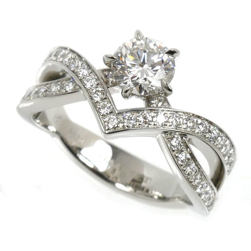 Joséphine Amour d'Aigret Band Ring Platinum with Diamond