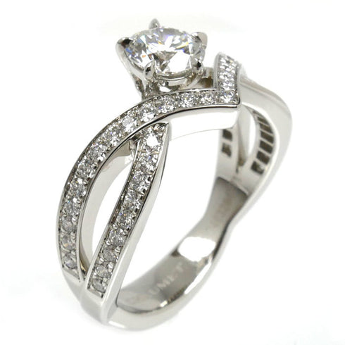 Joséphine Amour d'Aigret Band Ring Platinum with Diamond