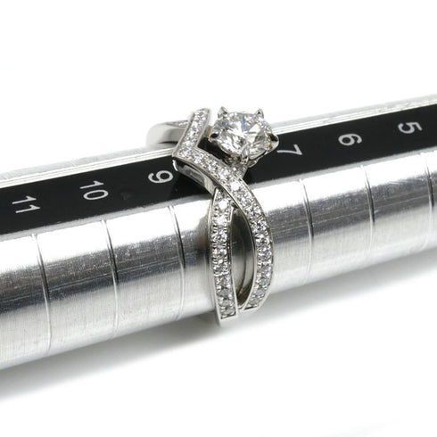 Joséphine Amour d'Aigret Band Ring Platinum with Diamond