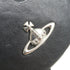 Key and Heart Charm Leather and Metal Black Handbag Charm